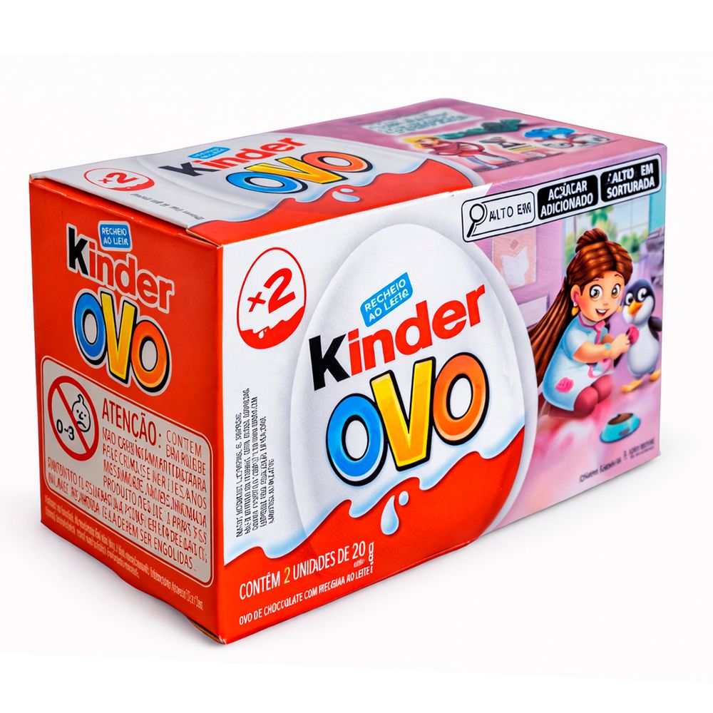 Kinder Ovo Menina c2 unid. 40g - Ferrero Rocher-1- Kinder Ovo Menina c2 unid. 40g - Ferrero Rocher-1-